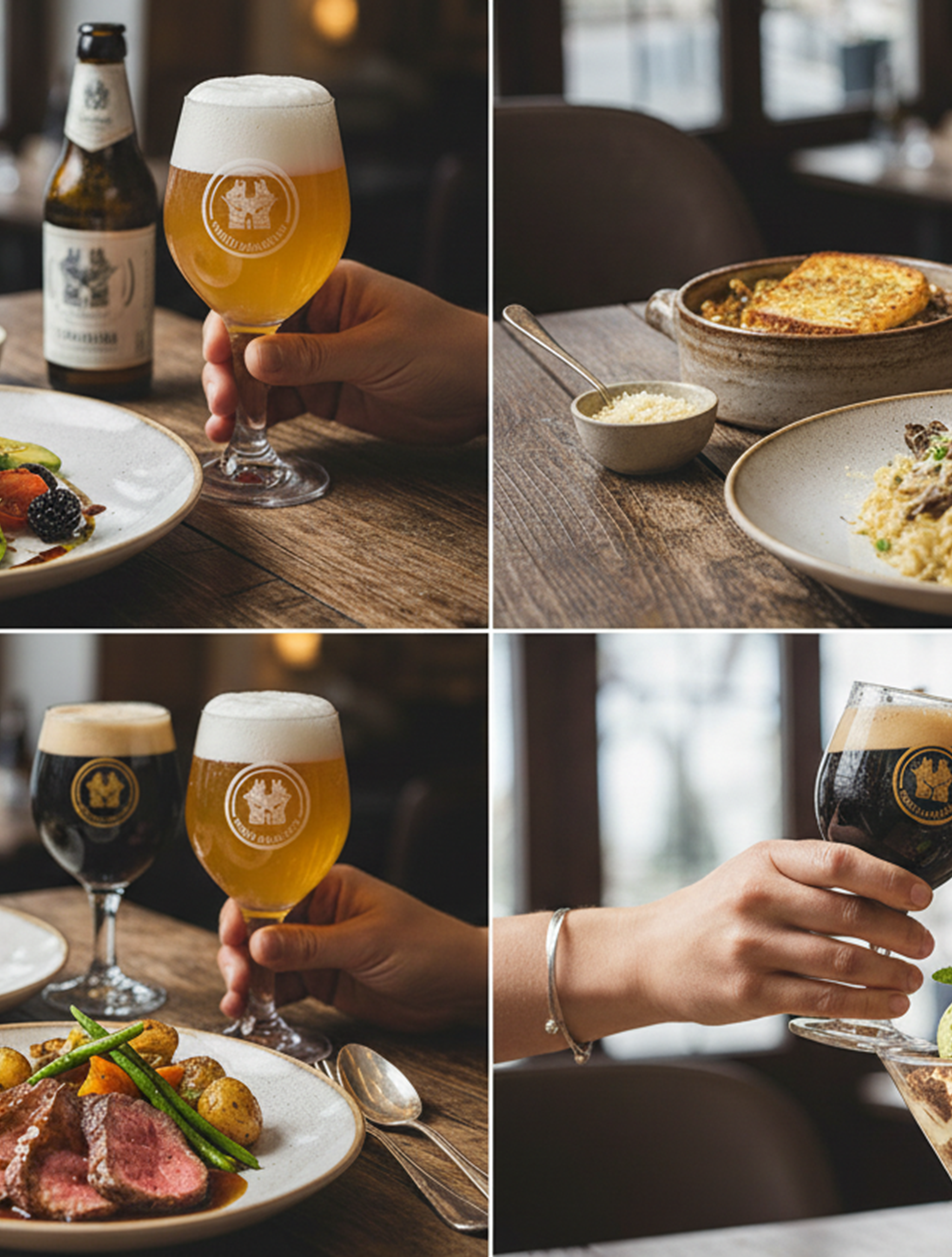 Das Biergenuss Menü im Juni